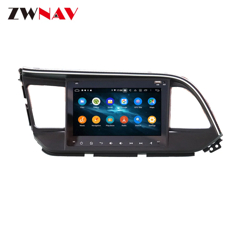 10 1 &quotAndroid 9.0 4 + 64G DSP радио автомобиля без DVD-плеера GPS-навигация для Hyundai Elantra 2015-9 0