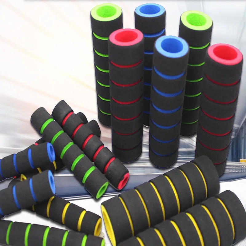 Универсальные резиновые ручки для мотоциклов Honda Yamaha Suzuki CB400 VTEC400 XJR FZ CBR NSR VFR|Ручки