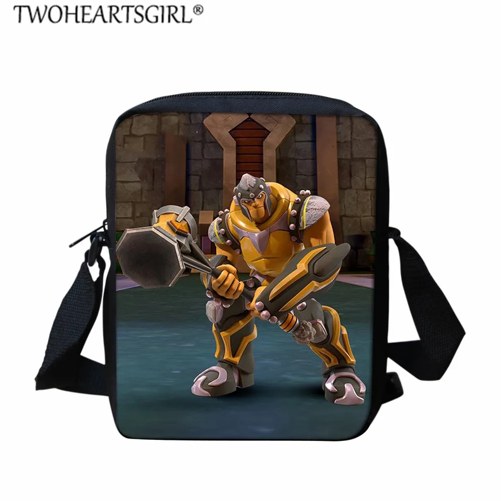 LH1191E Twoheartsgirl детские школьные сумки для мальчиков игры Gormiti школьные сумки для учеников начальной школы большой емкости рюкзак наборы для девочек мальчиков ранец - Цвет: LH1191E
