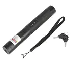 Лазерная указка SD303 черного цвета с регулируемым фокусом, длина волны 532нм, 1 шт.