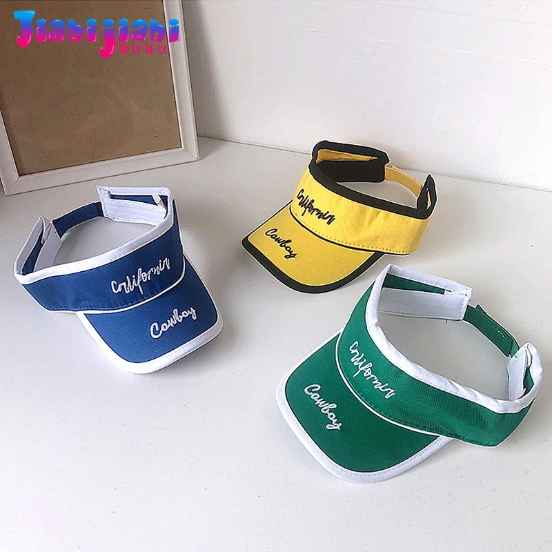 Летняя шляпа для маленьких мальчиков УФ Солнцезащитная бейсболка топ девочек