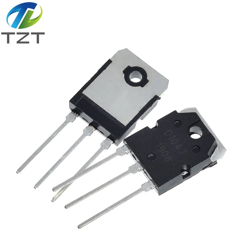 5PCS 2SD1047 TO-247 D1047 TO-3P POWER TRANSISTORS new and original IC | Электронные компоненты и принадлежности