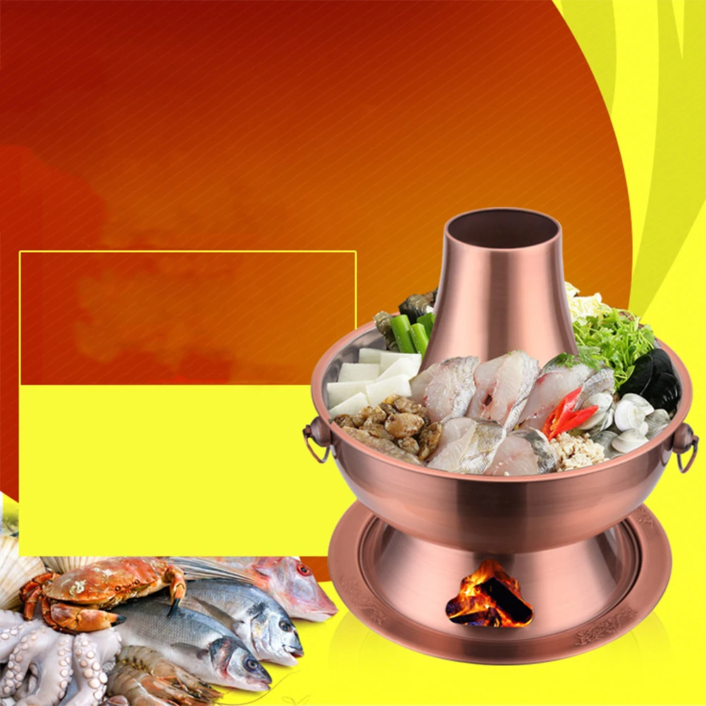 1 шт. бездымный Многофункциональный двухсторонний Shabu горячий горшок кухонные