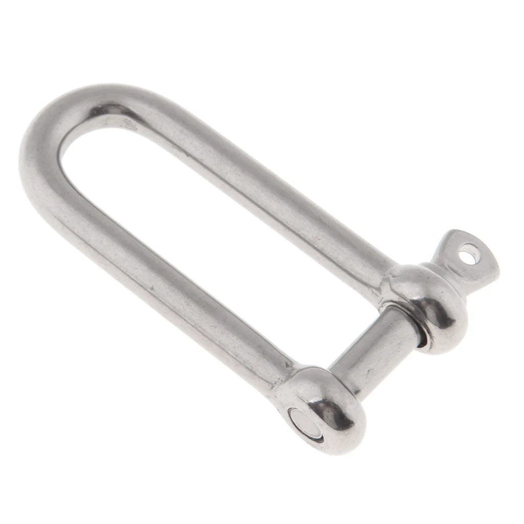 

Boat Marine 1/4" D Ring Anchor Shackle Screw Pin - 304 Stainless Steel