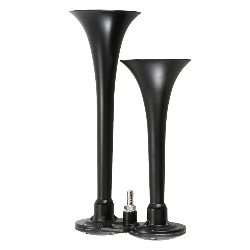 Нержавеющая сталь Двойной трубный пневматический звуковой сигнал 178db 12V/24V