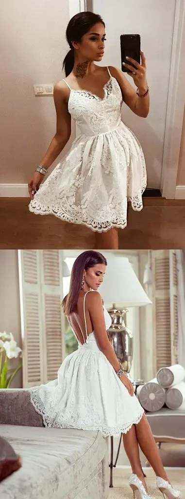 

2018 European and American New Dress AliExpress Popular Sexy Lace Strap Backless Dress Skirt