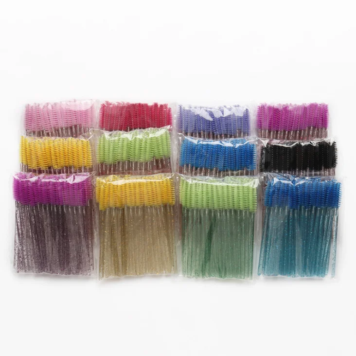 

200bags 50pcs/bag Factory direct crystal rod disposable eyelash brush new