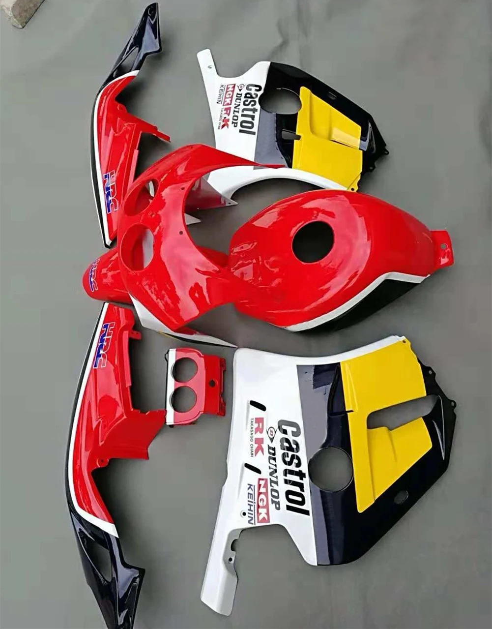 Для Honda CBR250RR MC22 90 - 94 полный корпус крышка топливного бака боковая пластина
