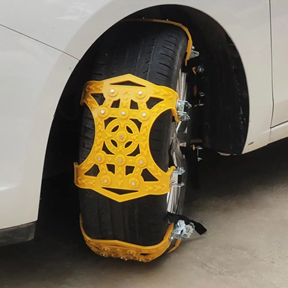 6 шт. противоскользящие цепи для автомобильных зимних шин 165-275 мм | Автомобили и