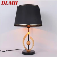 dlmh table lamps modern led creative design desk lights decorative for home bedside