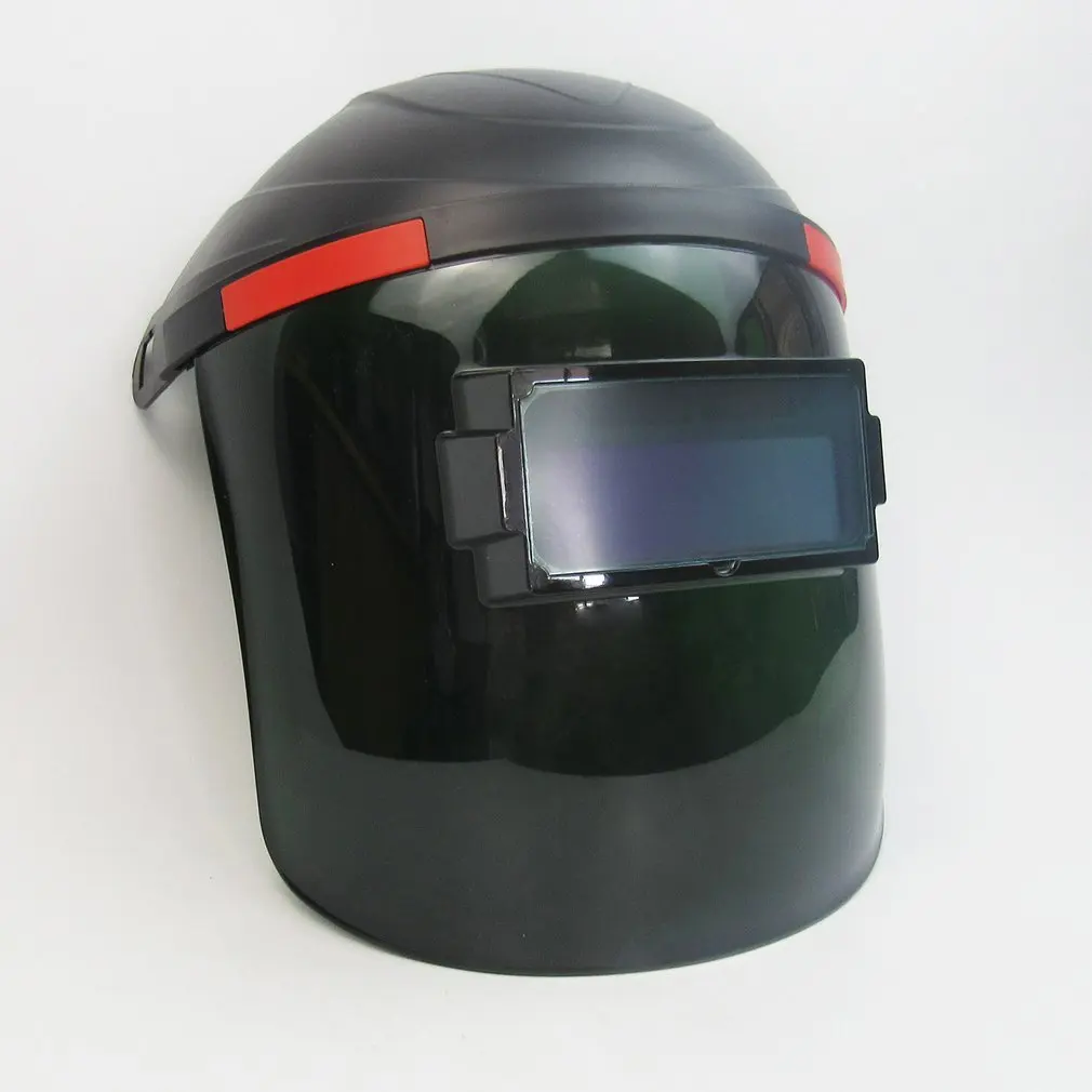 Защитный шлем с автоматическим затемнением и регулируемым диапазоном флип маска
