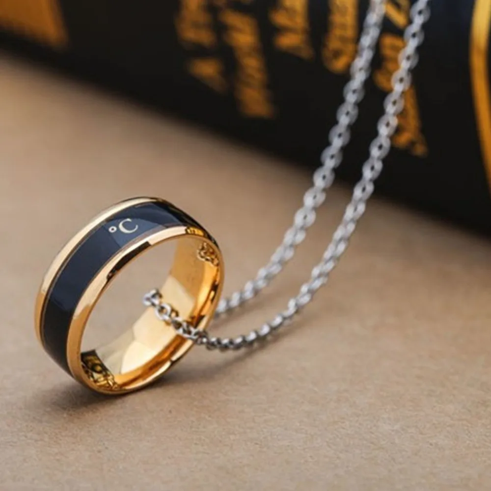 Многофункциональное водонепроницаемое умное кольцо для пальцев меняющее цвет