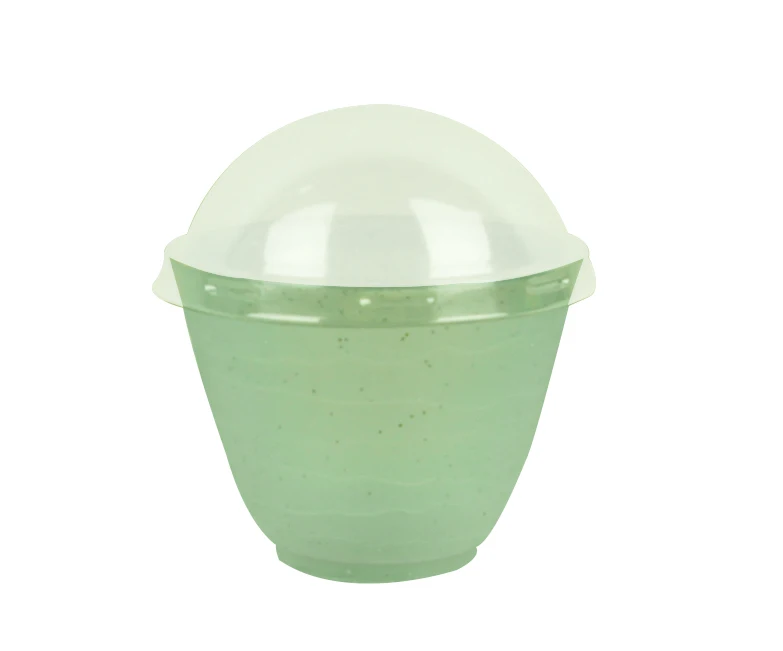 

50pcs Net red dessert cups 130ml creative mousse cake pastry plastic cups diy baking packaging ice cream pudding cup with lid