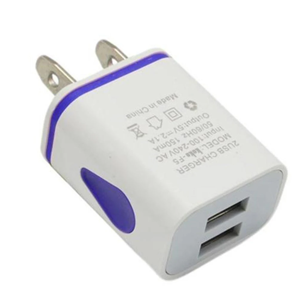 Зарядное устройство для мобильных телефонов 2 USB порта светодиодный дисплей