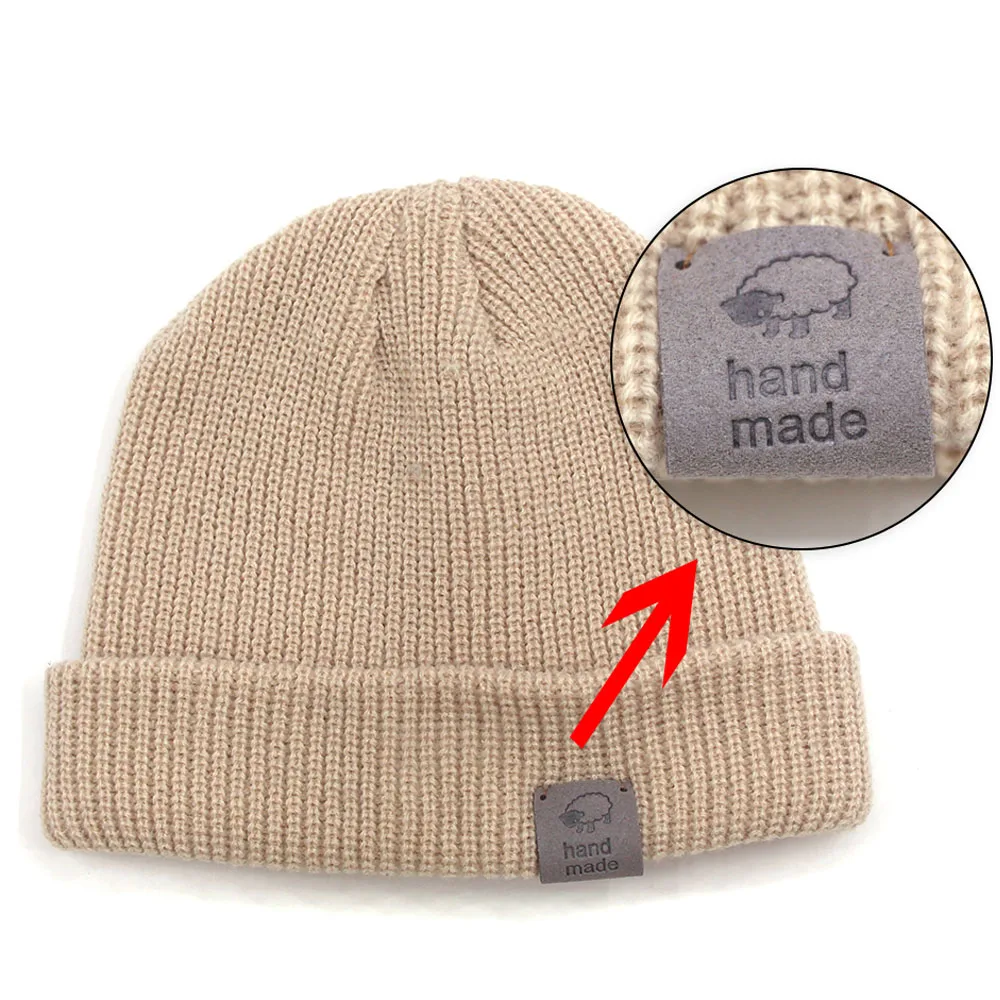 Этикетки с рисунком овечьей шерсти