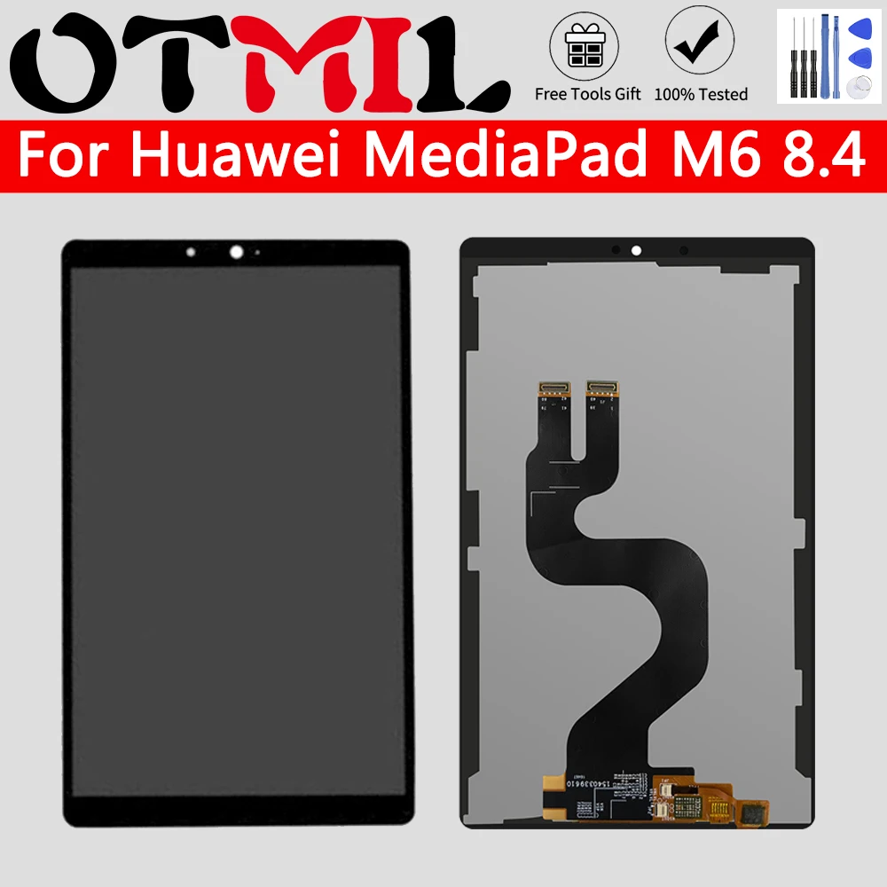 

New Original LCD For Huawei MediaPad M6 Turbo 8.4 VRD-AL10 VRD-W10 Lcd Display Touch Screen Digitizer Assembly 100% Tested