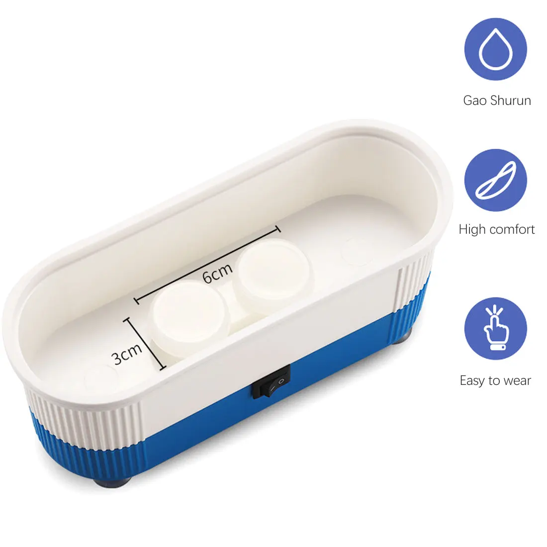 

Ultrasonic Eyeglass Glasses Cleaner Cleaning Contact Lenses Watch Rings Jewelry Cleaners Machine jewellery tools for Jeweler