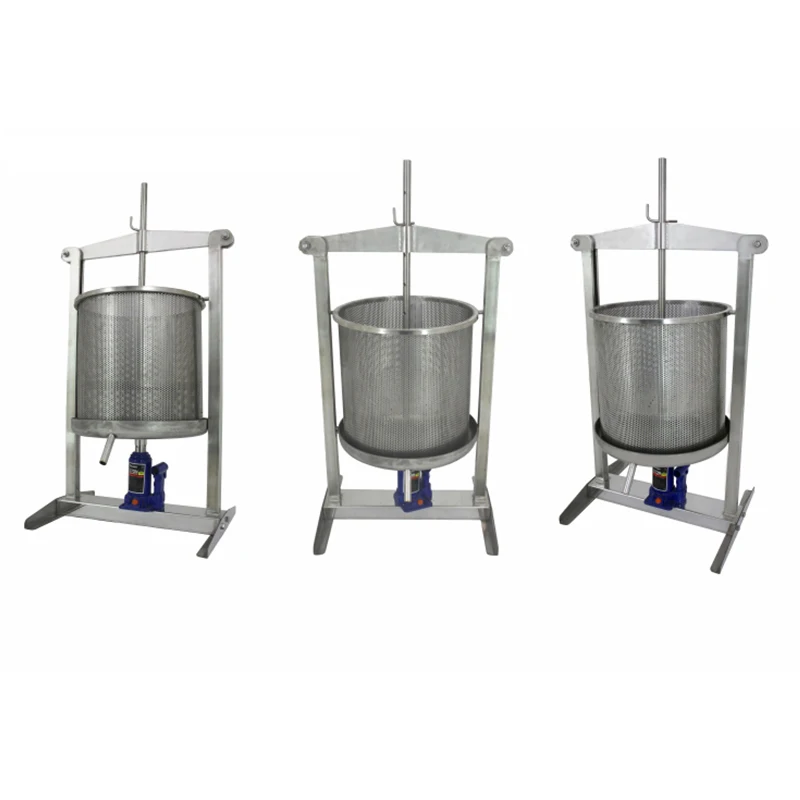 

Stainless steel squeezer wine residue separation juicer fruit squeezer with lifting jack press juicer squeezer