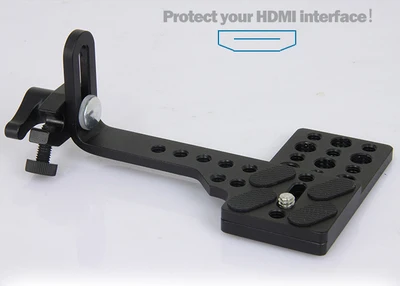Зажим для кабелей HDMI Saver Clip Quick Release Mount Cheese Plate fr Camera GH4 GH5 | Электроника