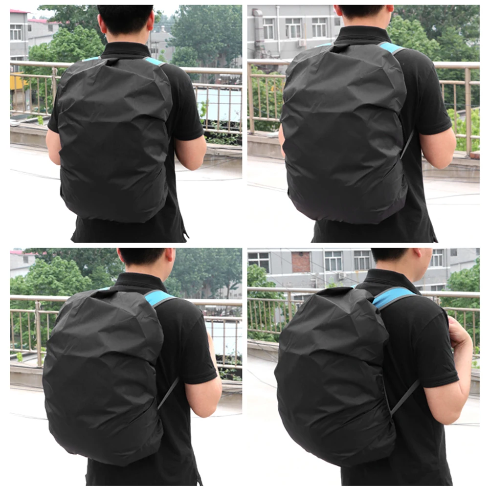 

Waterproof Backpack Cover for 30-45L Backpack Bag Rain Cover Portable Folded Bag Rain Cover for Cycling Hiking Camping Traveling