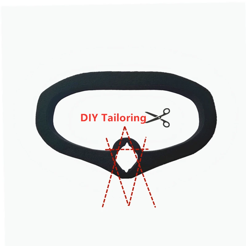 Лицевая панель для глаз DJI цифровые очки FPV DIY приятная кожи ткань совместима с