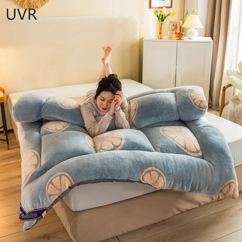 Зимний Шелковый матрас UVR из хлопка с перьями утолщенный 10-сантиметровый татами