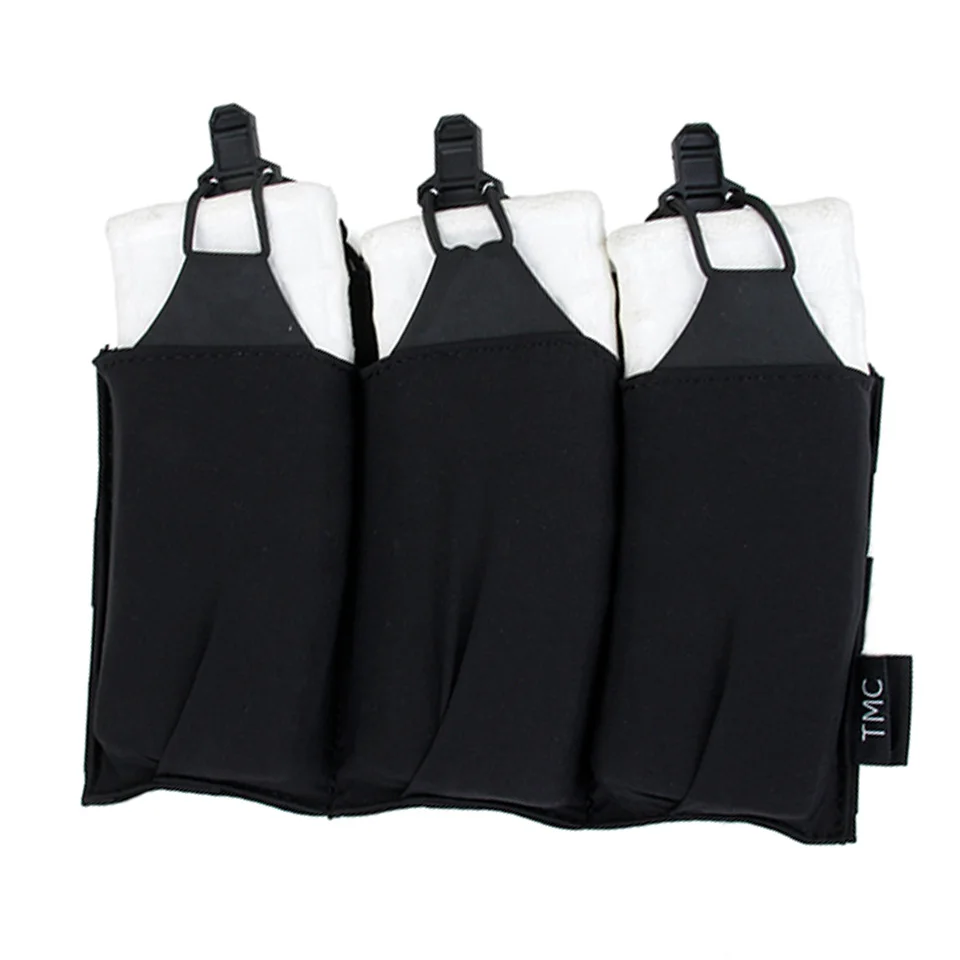 

TMC Tactical 5.56 Clip Magazine Pouch BK/CB Tactical Military Vest Accessory Bag Non Reflective Cordura Fabric TMC2383