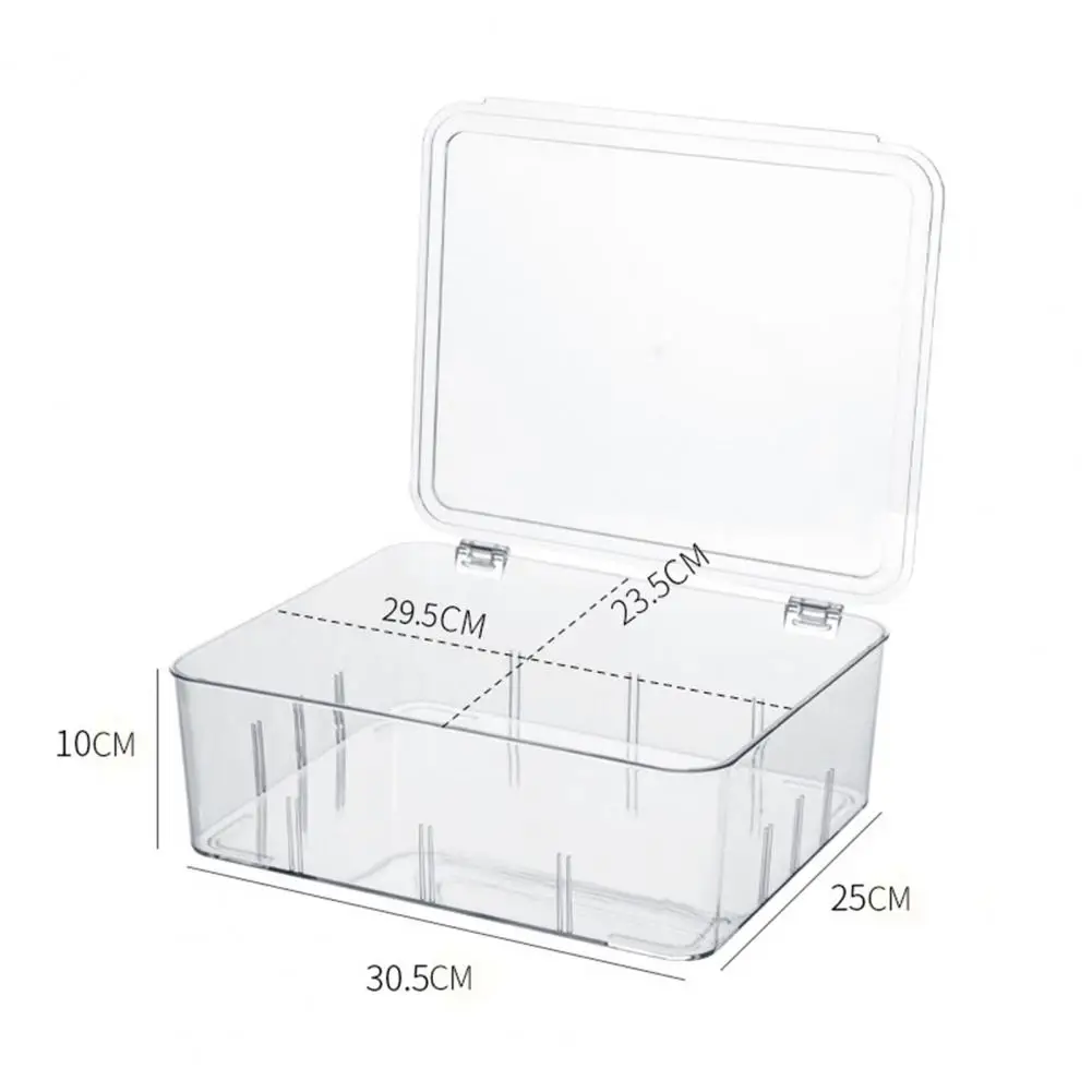 

HOT SALESFlexible Adjustable Food Storage Box Mesh Division Kitchen Refrigerator Tool