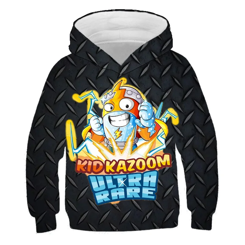 

Spring Autumn Boys Hoodie Kids Long Sleeve Clothes Children Boy Girl Clothing Print Cartoon Super Zing Child Fashion Sweatshirt