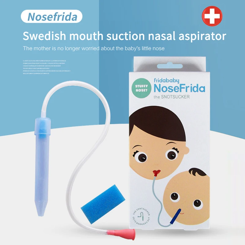 

Infant Nasal Suction Snot Cleaner Baby Mouth Suction Catheter Nasal Aspirator Nose Cleaning Tool Prevention Reflux Aspirator Set
