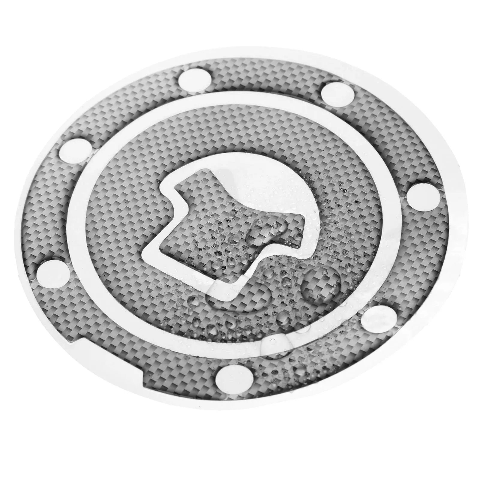 Motorcycle Sticker Carbon Fiber Fuel Gas Cap Cover Pad For Honda CBR 600RR 1000RR Car Decoration Protector | Автомобили и
