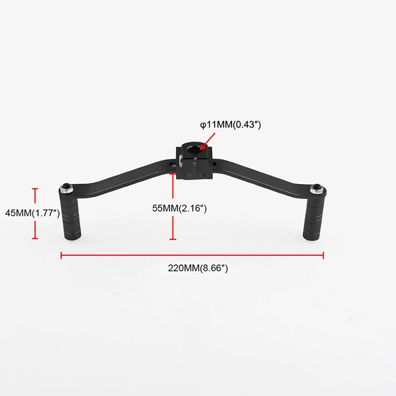 Универсальная мотоциклетная двусторонняя рычаг переключения передач из алюминия с подножкой-педалью для переключения передач, сварка мотокросса с двойной головкой