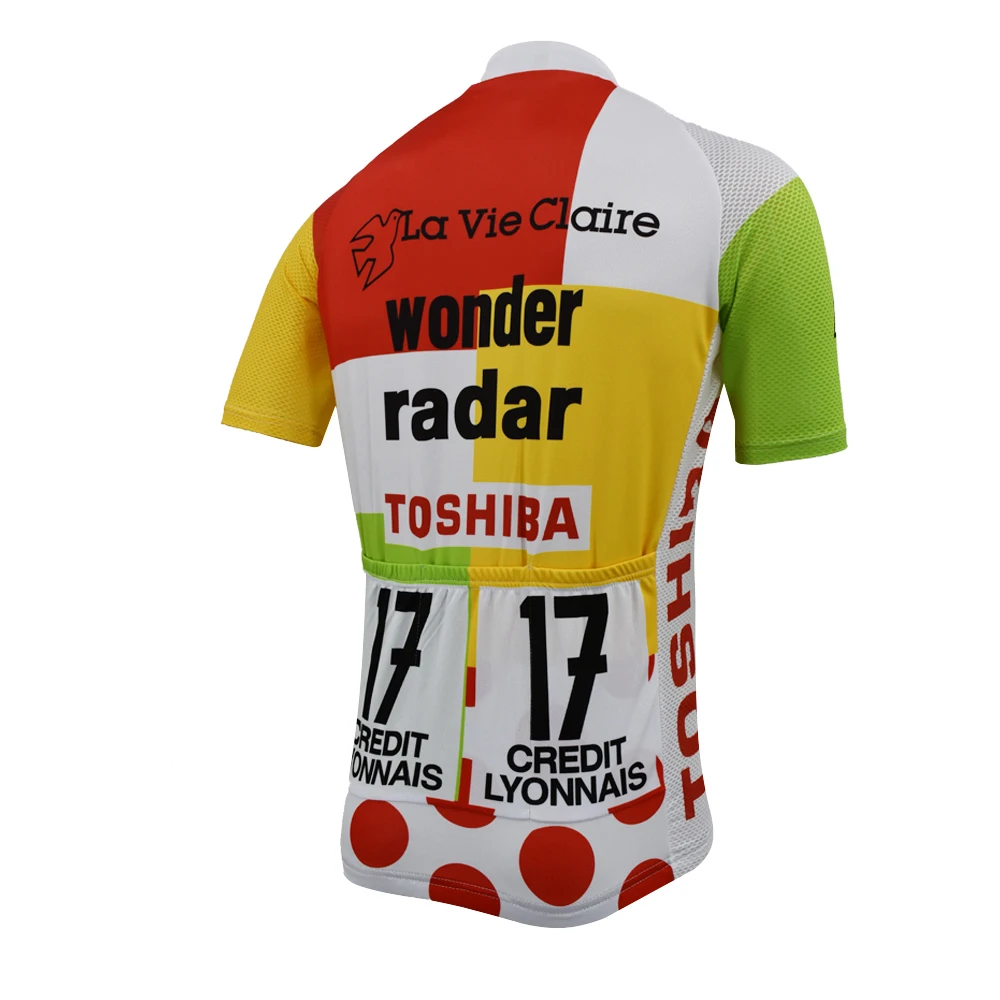 1985 france cycling jersey men short sleeve red white green summer bike wear road clothing bicycle clothes | Спорт и развлечения