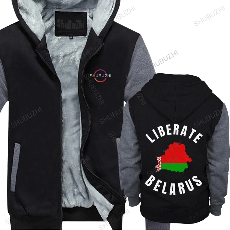 

Free Belarus Liberate Belarus hooded coat Men Printed winter hoody Classic Belarusian Proud hoodie Cotton pullover Merchandise