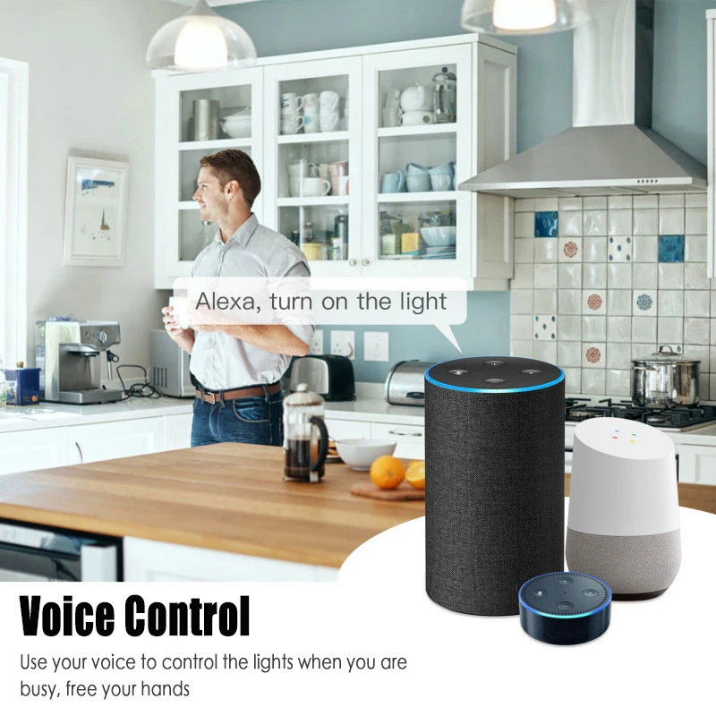 Difoda умный wifi переключатель модуль Smart Life Tuya 2 Gang Way релейный выключатель Alexa Amazon google