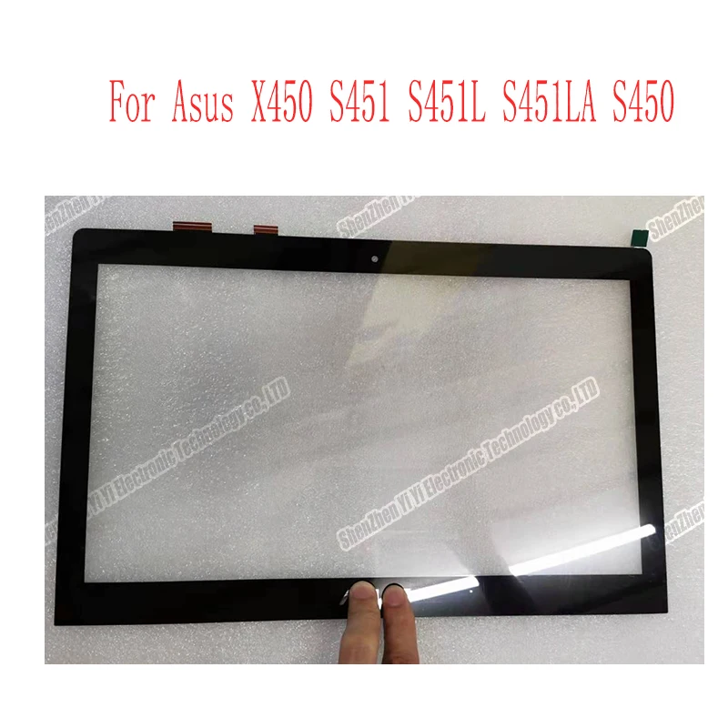 14 0 ''для Asus X450 S451 S451L S451LA S450 сенсорный экран дигитайзер панель Стекло|ЖК-экран