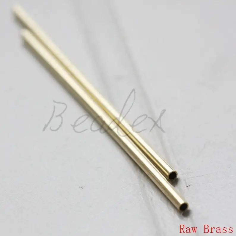 

Необработанная латунная трубка 2x60 мм