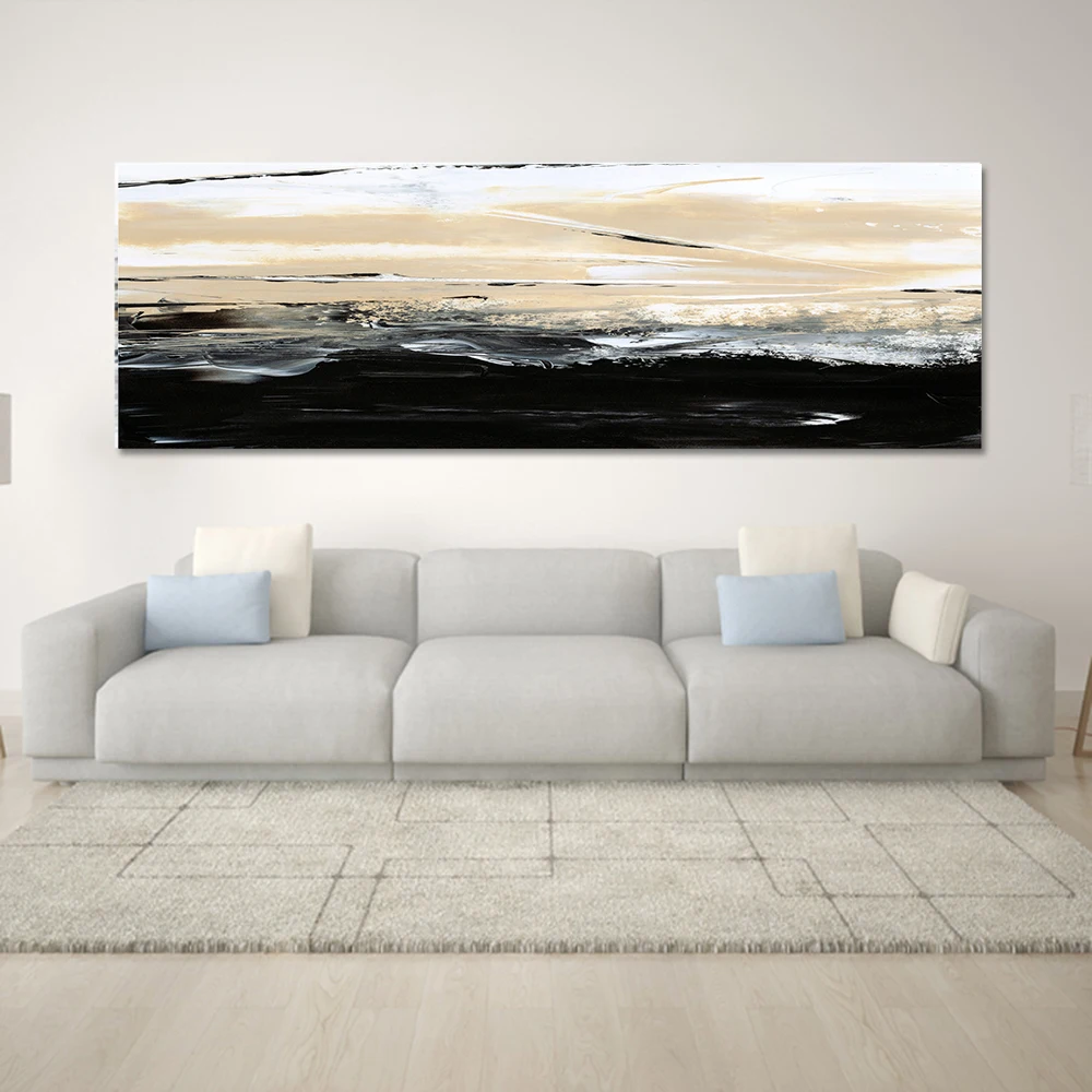 Современного дома абстрактная Живопись Искусство Постеры с масляной живописью и