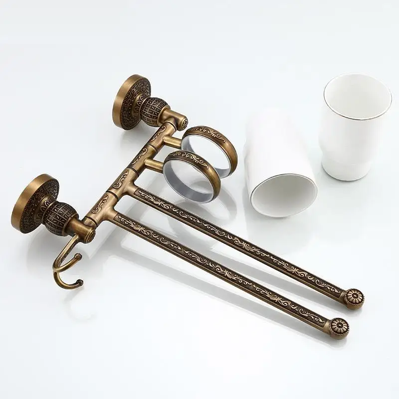 

Accessori Bagno Estante Badkamer Accessoires Etagere Shower Banheiro Rotatable Accessories Shelf Towel Rack Bathroom Organizer