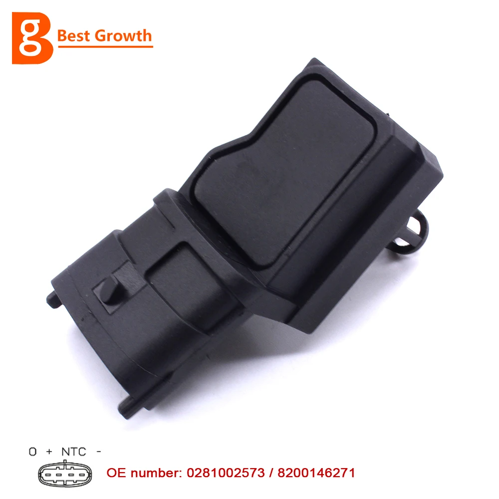 Датчик давления на входе 8200194432 -0281002573 для Renault Master 2 Clio Grand Scenic Modus Megane ruian BG001Y172 |