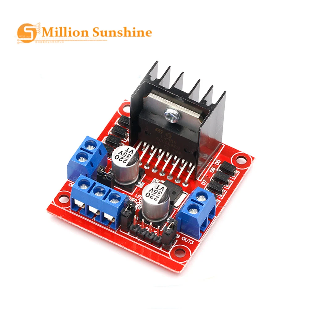 Смарт-Электроника L298N шаговый двигатель постоянного тока Защитная Плата