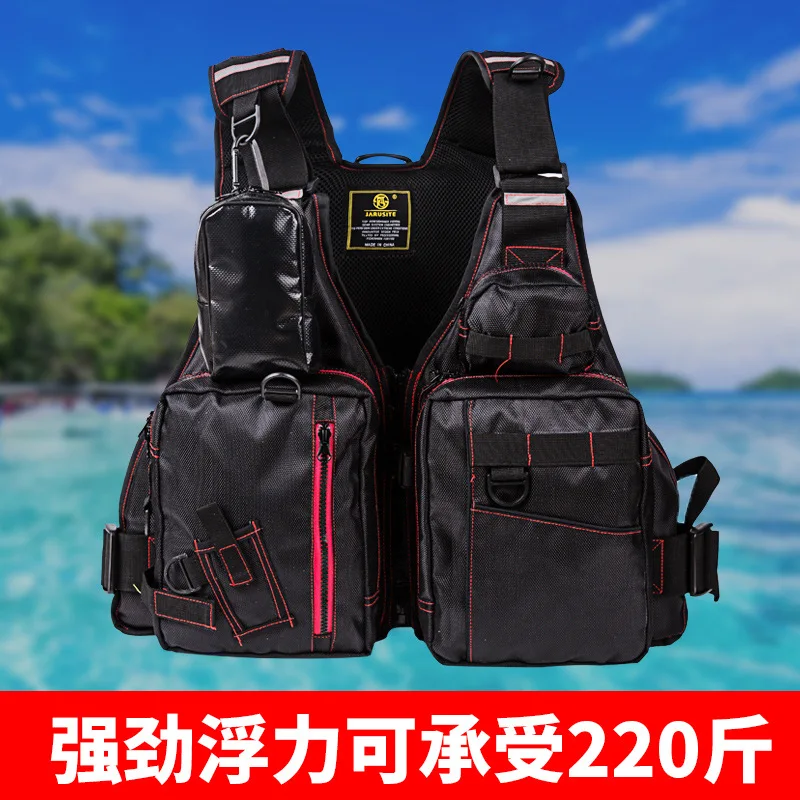 Спасательный жилет для рыбалки кг многофункциональный 8 карманов занятий