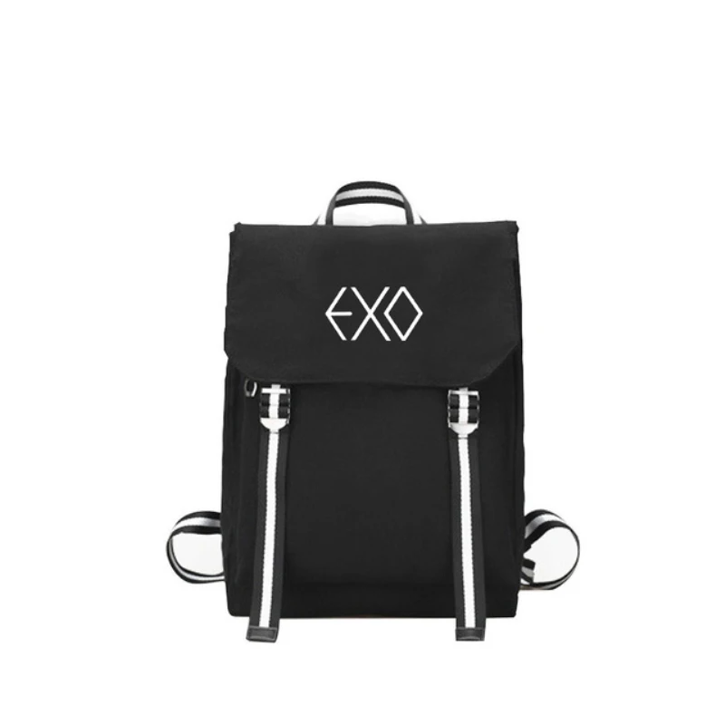 Холщовый Рюкзак Mainlead Kpop EXO для женщин и мальчиков дорожный школьный ранец