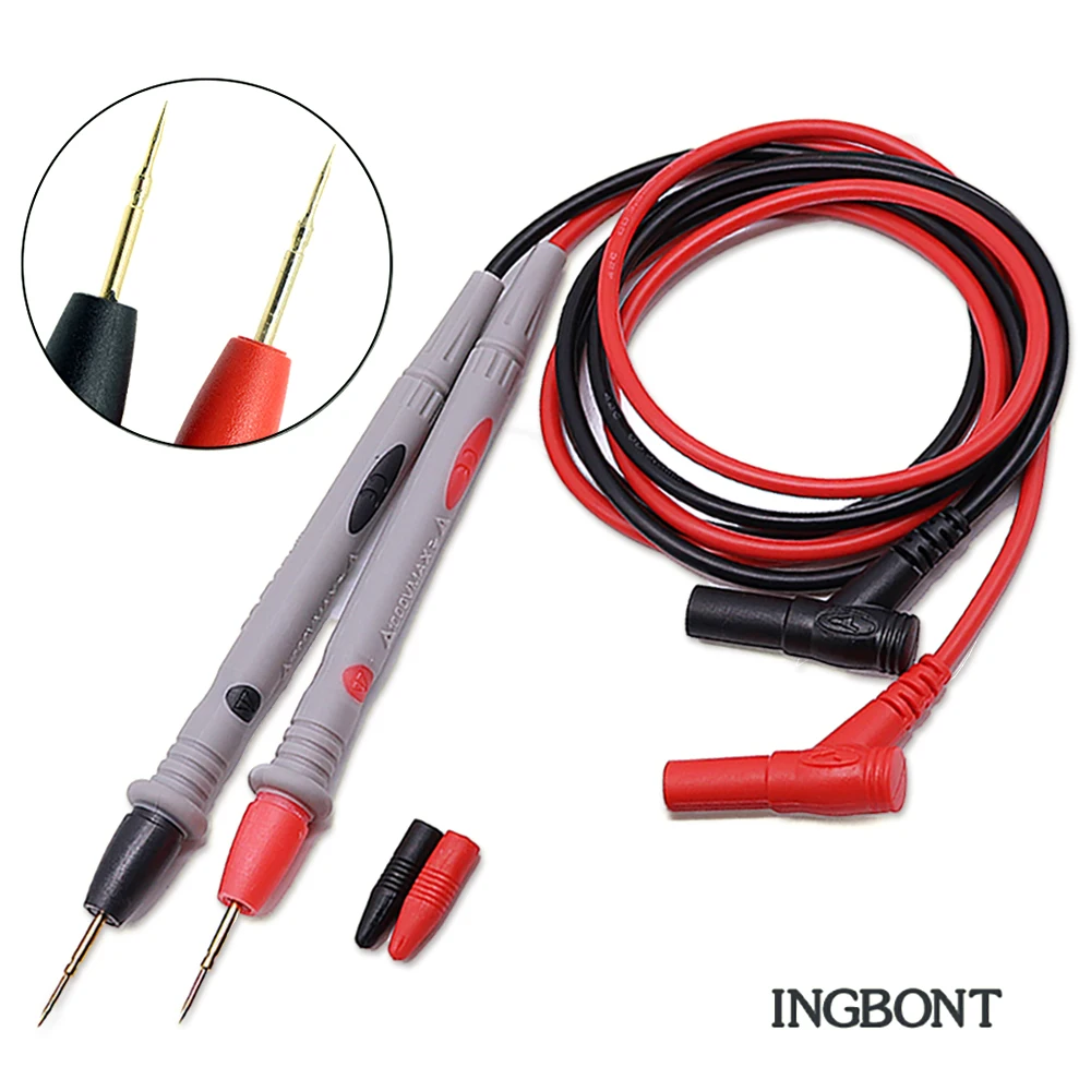 Цифровой мультиметр INGBONT 20A щуп 1000 В С игольчатым штырьком с выводным проводом и