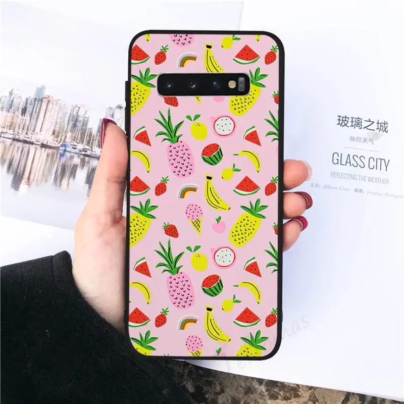 

Watermelon cartoon funny Phone Case For Samsung galaxy S 8 9 10 20 21 30 A 30 50 51 70 note 10 plus Ultra 5g