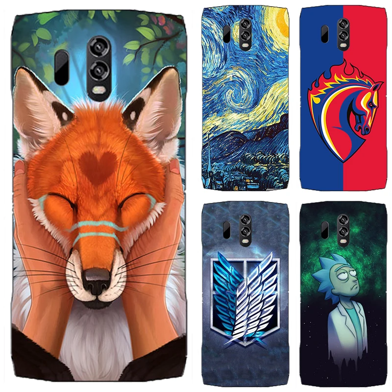 Окрашенный чехол для телефона силиконовый смартфона HT70 HT 70 задней панели мягкий