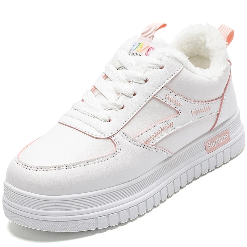 MONMOIRA/Женская обувь на платформе с круглым носком и мехом женские кроссовки