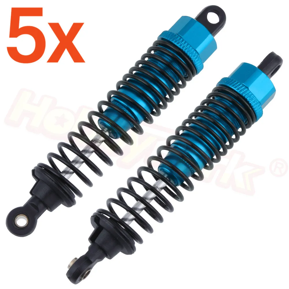 5 пар/лот 166004 06038 алюминиевый амортизатор для Redcat HSP превышает RC 1/10 весы Baja Nitro Power Off