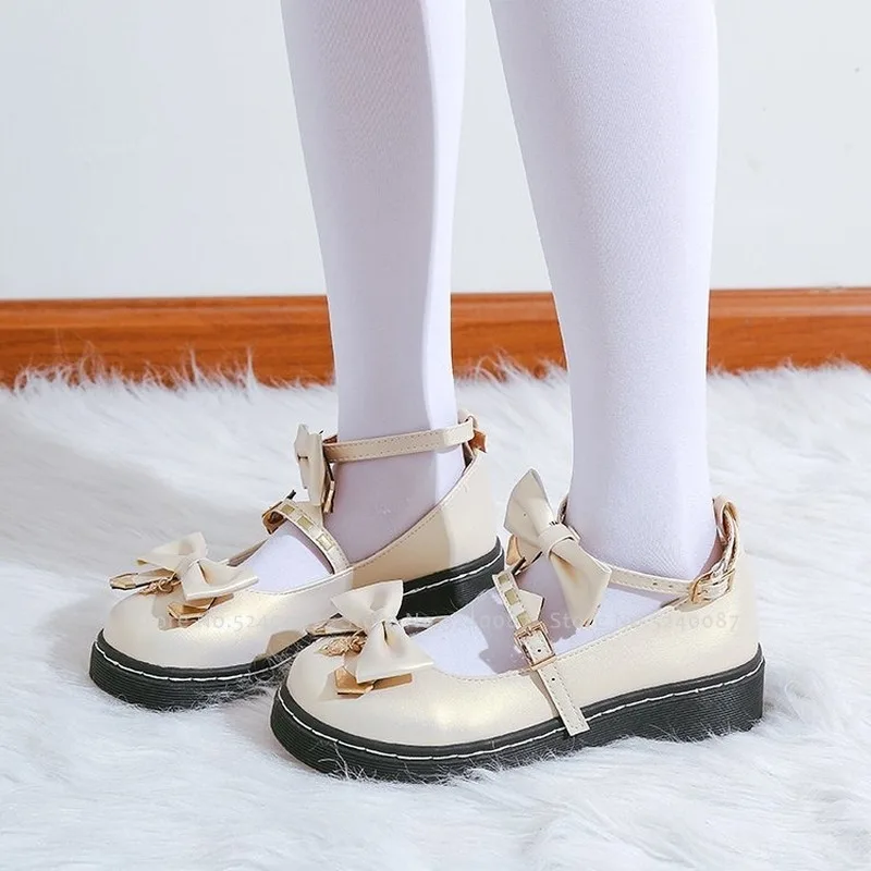 Женские ботинки из искусственной кожи для костюмированной вечеринки в японском