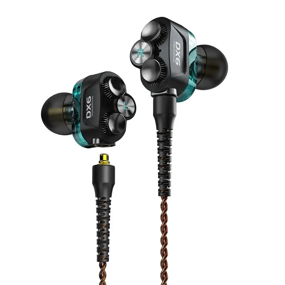 Спортивные наушники Plextone DX6 три шт. вкладыши 3 5 мм Hi Fi стерео Проводная гарнитура с